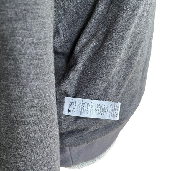 Altar'd State Sherpa Fleece Hoodie Pullover Sweater Gray Small V-Neck Cabincore - Picture 9 of 14